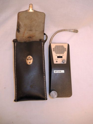 Vintage tif halogen leak detector / carry case - tif instruments  - miami, fl for sale
