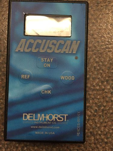 Delmhorst Accuscan Handheld Contractors Surface Moisture Meter