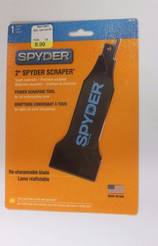 **new** spyder 2&#034; power scraper   universal reciprocating saw attachment for sale