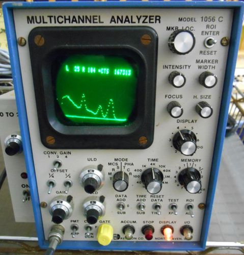 Davidson 1056C Multichannel Analyzer MCA Tested -Multi-channel with PHA &amp; MCS