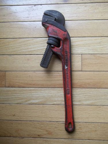 Ridgid 18&#034; offset pipe wrench e18 for sale
