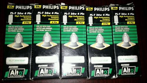 Philips PL-T 26W/35/4P Compact Fluorescent (Qty 5)