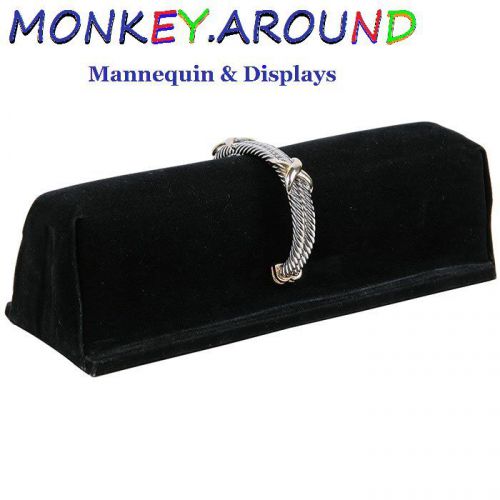 Med Size Black Bangle Stand Showcase Display&#039;s Bracelet Jewelry Cuff Watches
