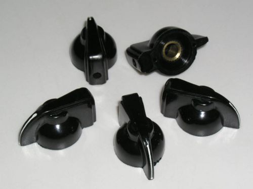 25pcs black chickenhead amplifier bass knobs generic for sale