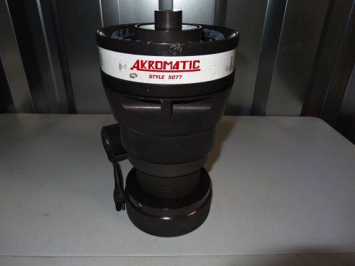 AKROMATIC STYLE 5077 ELECTRIC STREAM NOZZLE 250-1250 GPM/80PSI 3.50 NH