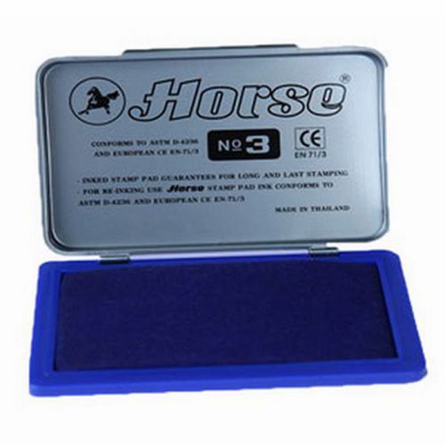 Business Cards Address Label Printing Services Blue Ink Color Rubber Stamps Pad