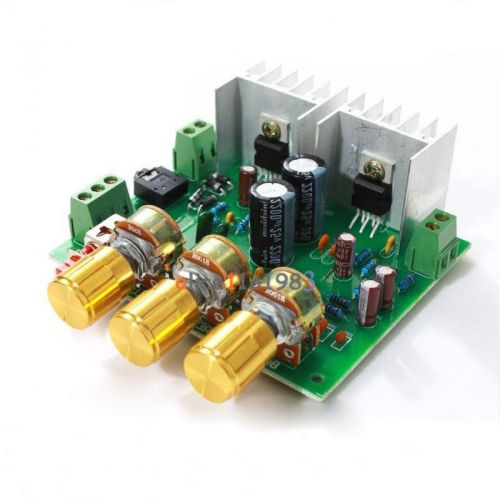 TDA2030A HI-FI 2.0 Dual Channel 15W+15W 15W*2 Amplifier Board Compatible LM1875