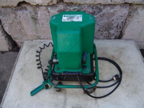 Greenlee 980 electric hydraulic pump with cart for 881 ct or 885 bender 120v for sale