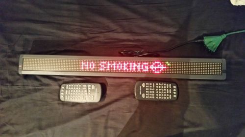 Adaptive Micro Systems Programmable LED Sign, Model Alpha 220C