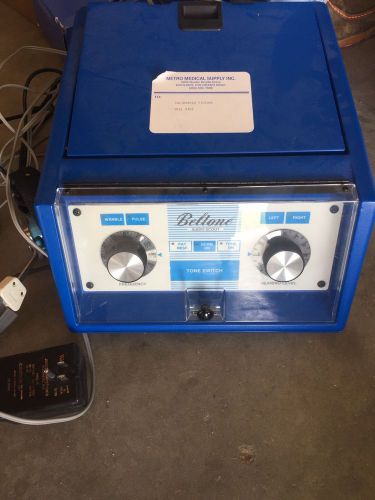 BELTONE AUDIO SCOUT 119 W/ POWER SOURCE, HEADPHONES, &amp; PATIENT RESPONSE BUTTON