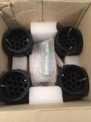 CLAY ADAMS 4300 RPM ROTOR #51239972 &amp; 4 Buckets &amp; 4 Adapters NEW