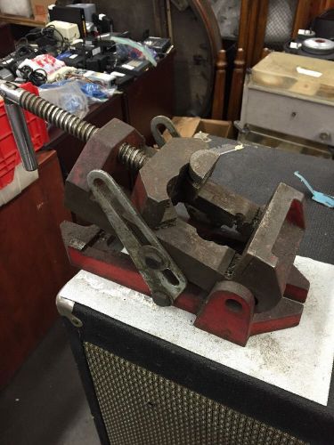 Vice With Sliding Movable Clamp Surface Lathe Tool Holding