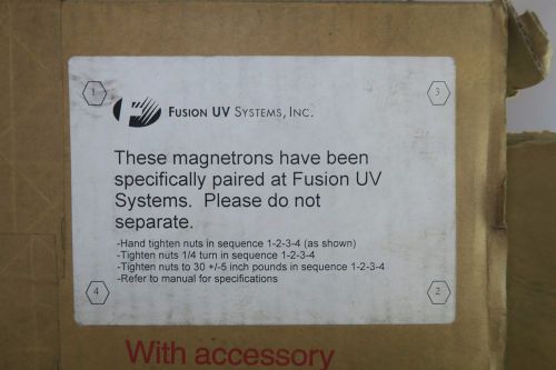 Fusion UV 234323, FSM3000 Magnetron Assembly, NEW!!!