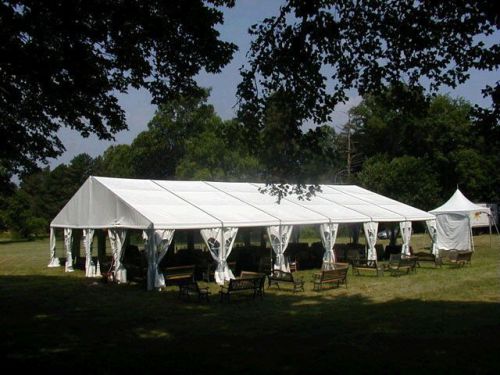 USED LOSBERGER 40X100 CLEAR SPAN TENT P7 PROFILE