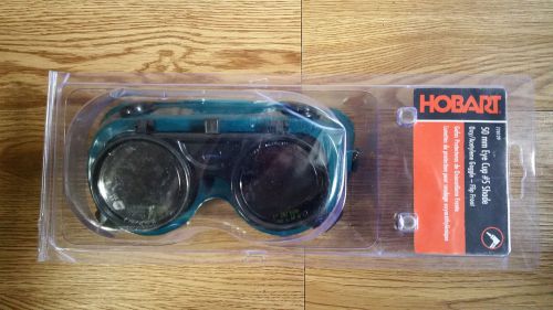 Hobart 770129 Oxy/Acet, Goggle - Flip Front, 50mm Eye Cup Shade #5