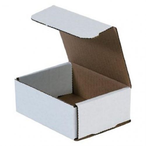 Corrugated cardboard shipping boxes mailers 5&#034; x 4&#034; x 3&#034; (bundle of 50) for sale