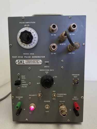 SKL Fast Rise Pulse Generator Model 503A
