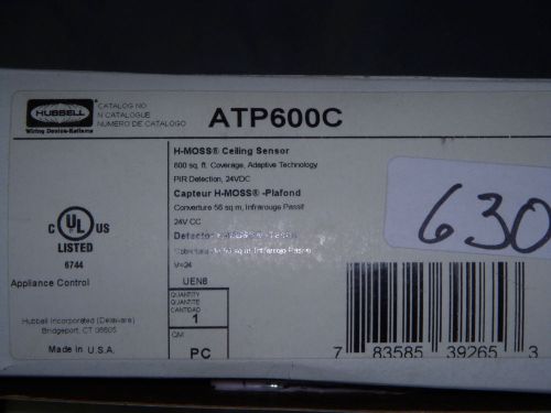 NEW Hubbell ATP600C H-MOSS Motion Occ Sensor -NEW - #630