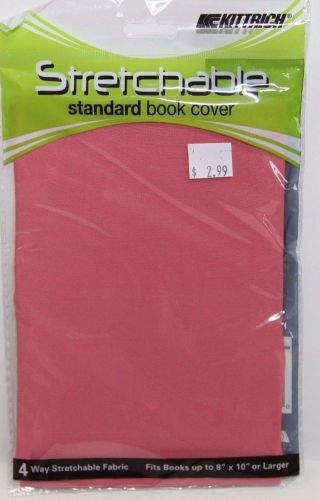 8.5&#034; x 11&#034; Jumbo Stretchable Fabric Book Covers Lot of 3 NEW