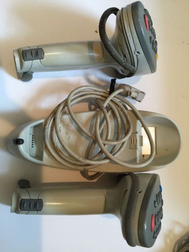 Symbol P460-SR1214118ww  POS Phaser Barcode Scanner From Working SystemW/ Cables