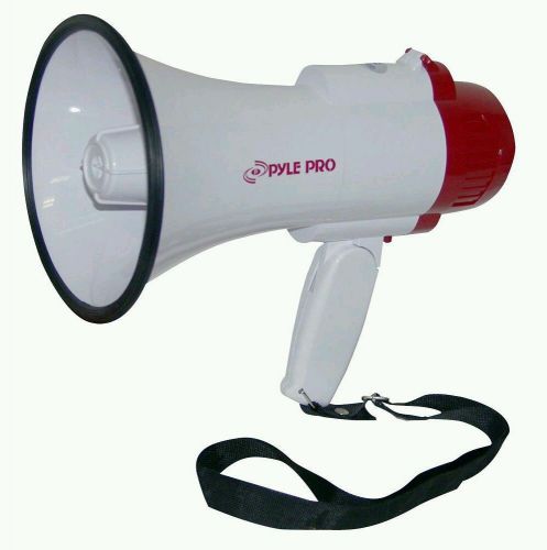 Pyle-Pro PMP30 Professional Megaphone/Bullhorn with Siren, Free Shipping, New