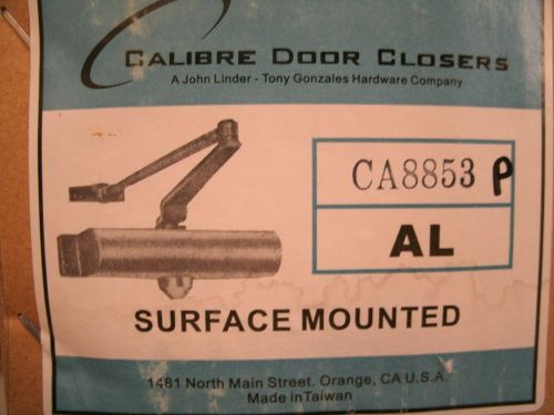 CALIBRE DOOR CLOSERS CA8853P-AL SURFACE MOUNTED - FREE SHIPPING!