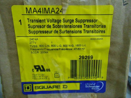 Brand new square d ma4ima24 surgelogic transient voltage surge suppressor for sale