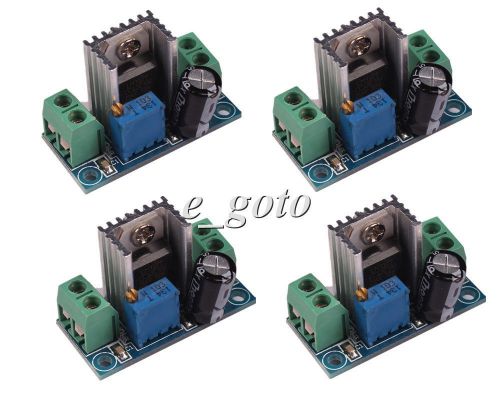 4pcs lm317 dc-dc converters step down power module adjustable linear regulator for sale