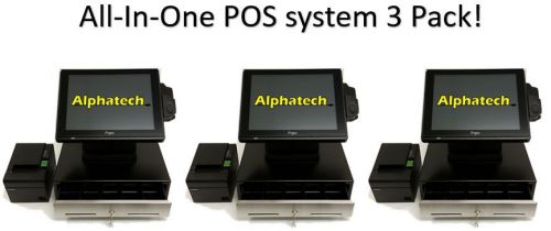 Point of Sale - 3 System Bundle / FREE SHIPPING - 90 DAYS Support -NEW