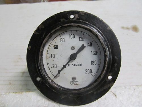 Vintage pressure gage, 0-200 psi, marshalltown gage. for sale