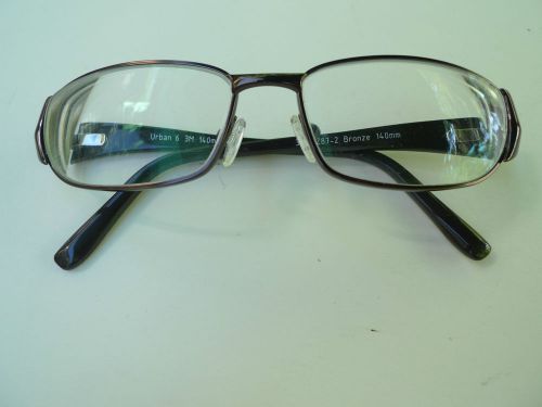 3M-SAFETY EYEGLASSES WITH  RX SAFETY LENSES- URBAN- METAL  WITH PLASTIC FRAME