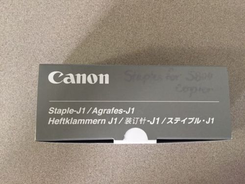 New Canon Staple-J1 3 Pack Copier Staples no. 502C Genuine OEM