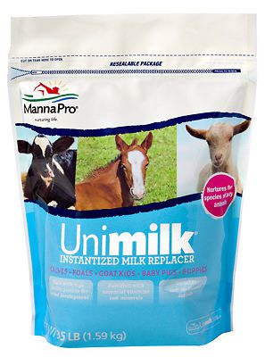 MANNA PRO CORP Unimilk Livestock Milk Replacer, 3-1/2-Lbs.
