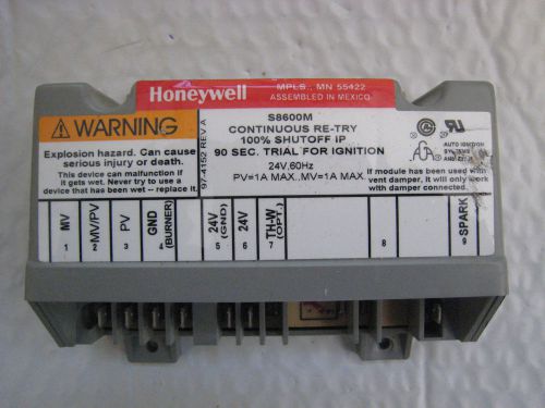 Honeywell S8600M S8600M1013 Furnace Ignition Control Spark Module Free Shipping