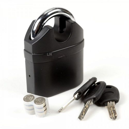 HEAVY DUTY SIREN ALARM PADLOCK  SHIPPING STORAGE CONTAINER LOCK