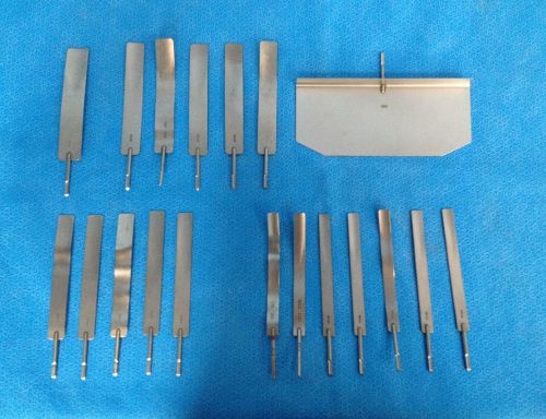OMI USA Malleable Blades Lot of 19 Pieces, Varying in Size