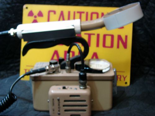 Eberline e-120e  geiger counter  rdaiation detector  hp-260 probe sk-1 speaker for sale