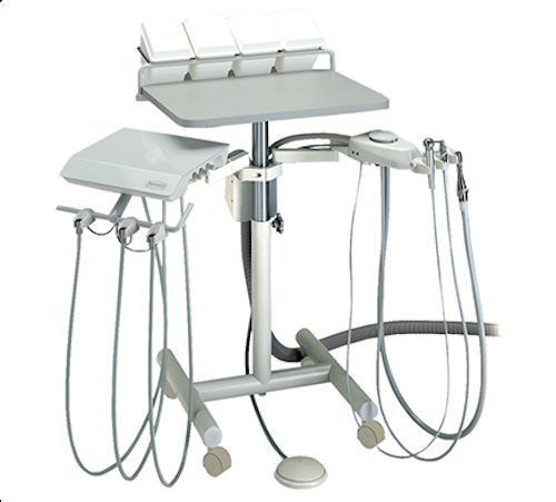 Beaverstate dental dual mobile doctor&#039;s assistant&#039;s duo swing delivery unit cart for sale
