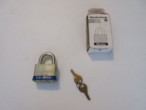 *new* master lock 5mk laminated pin tumbler padlock, 2-inch for sale