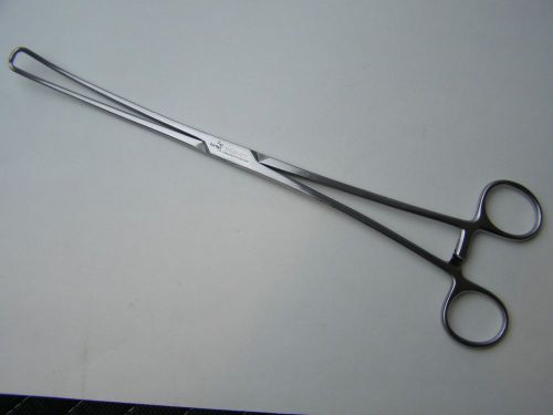 Duplay tenaculum forceps 11&#034; double curved 30-975 gynecology instrument german for sale