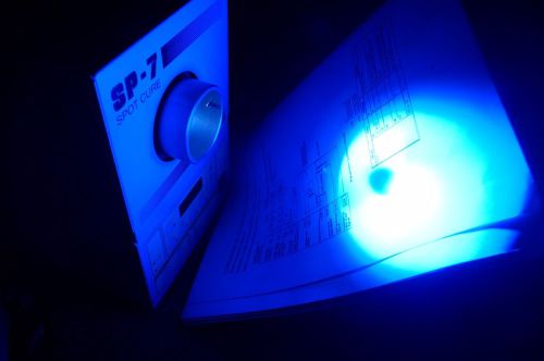 Ushio SP-7 SP7-250UB Spot Cure UV Lamp Used 155