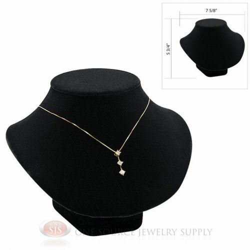 5 3/4&#034; Pendant Necklace Black Velvet NeckForm Jewelry Presentation Display Stand