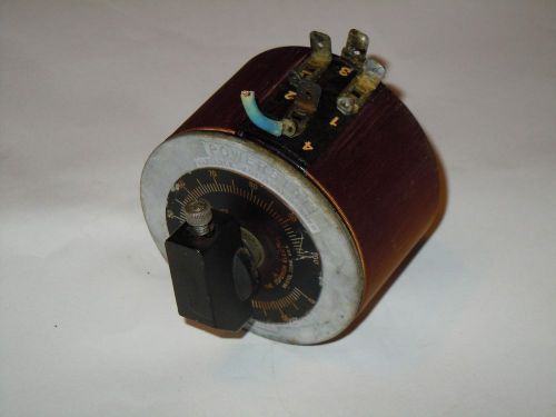 Superior Electric Type 10B Powerstat Variable Transformer  Output 2.25A