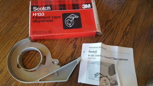 NEW Scotch Filament Tape Hand Dispenser H-133 3/4 in Model .75&#034;