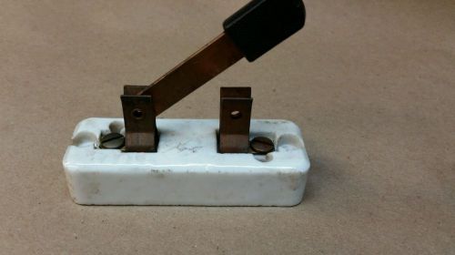 Vintage Knife Switch Hit and Miss Engine Buzz Coil Maytag  made in USA old