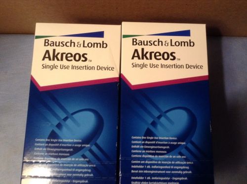 BAUSCH &amp; LOMB AKREOS INSERTION DEVICE REF AI-28 NEW IN BOX 4 AVAILABLE