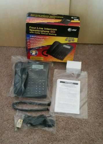 New AT&amp;T 955 4-Line Expandable Intercom Speakerphone telephone phone business