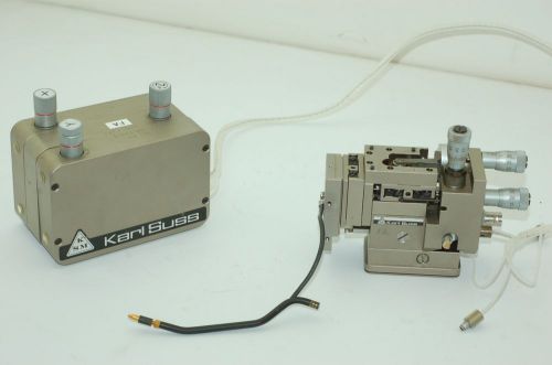 Karl Suss PH400 Micropositioner w/ X/Y/Z Controller - For Parts or Repair (C)
