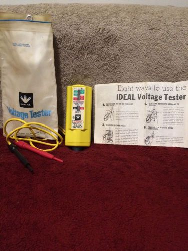 Ideal Industries Voltage Tester Electrical AC DC 120V to 600V 61-065 (*643)