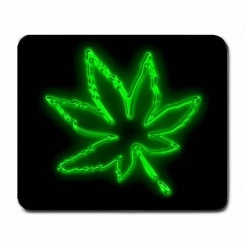 WEED MARIJUANA LEAF Mouse Pad Mats Mousepad Offer